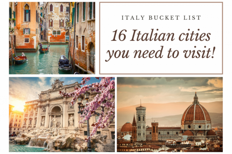 Italian Cities – 16 Cities to Visit in Italy